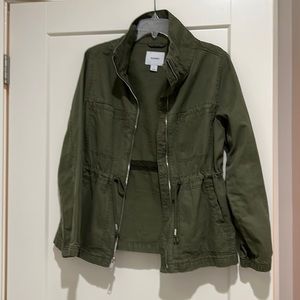 Old Navy green utility jacket